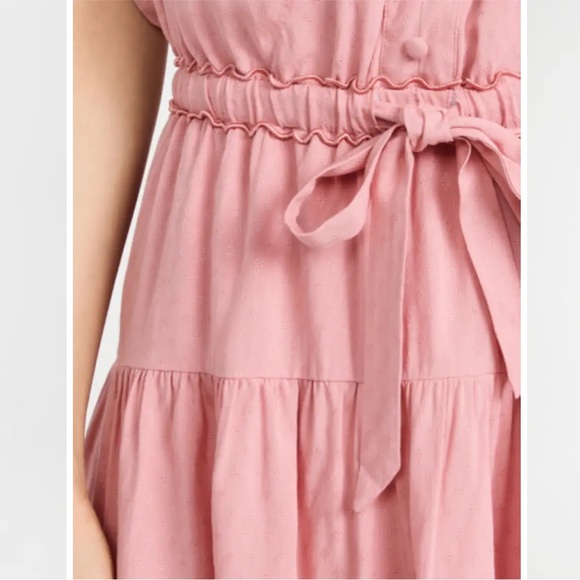 🟣 BOGO! Paige “Rosalee” Dress in Lipstick Pink - Picture 4 of 10